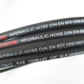 Flexible Wrap Surface Multicolour 1/4 Inch Rubber Hoses Suction Hydraulic Hose